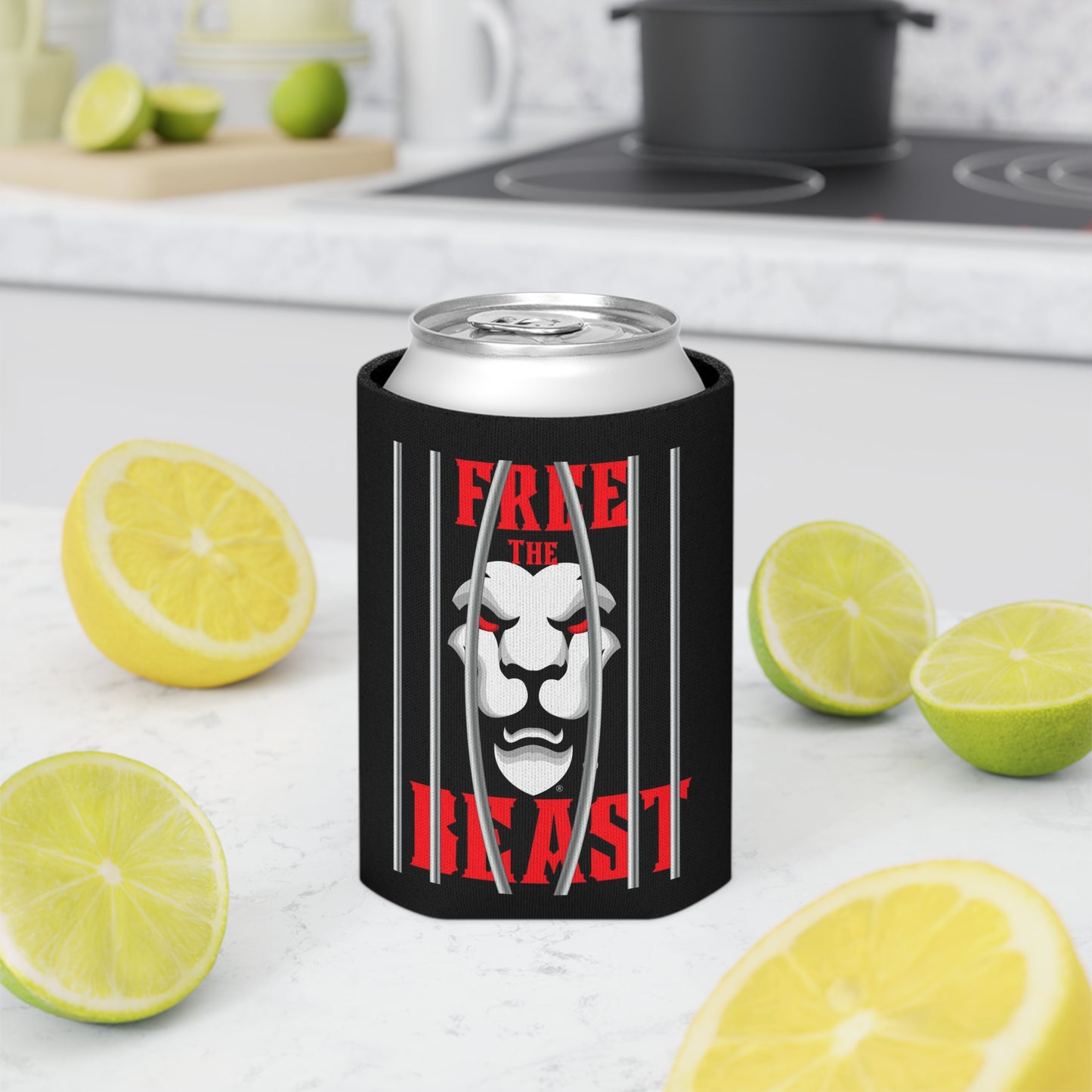 FREE the BEAST (Can Koozie)