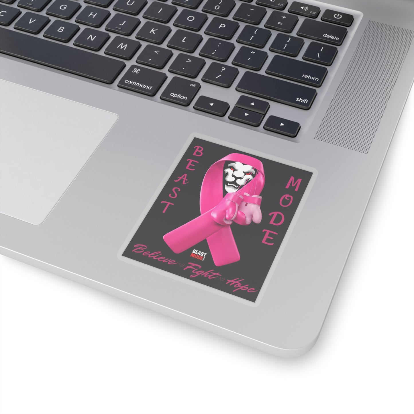 "Beast Mode - Believe, Fight, Hope" Ribbon Sticker