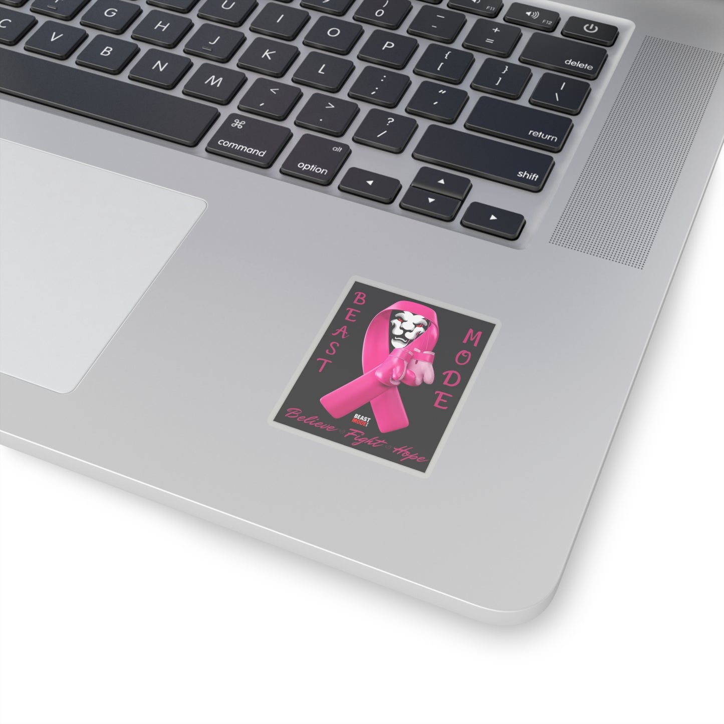 "Beast Mode - Believe, Fight, Hope" Ribbon Sticker