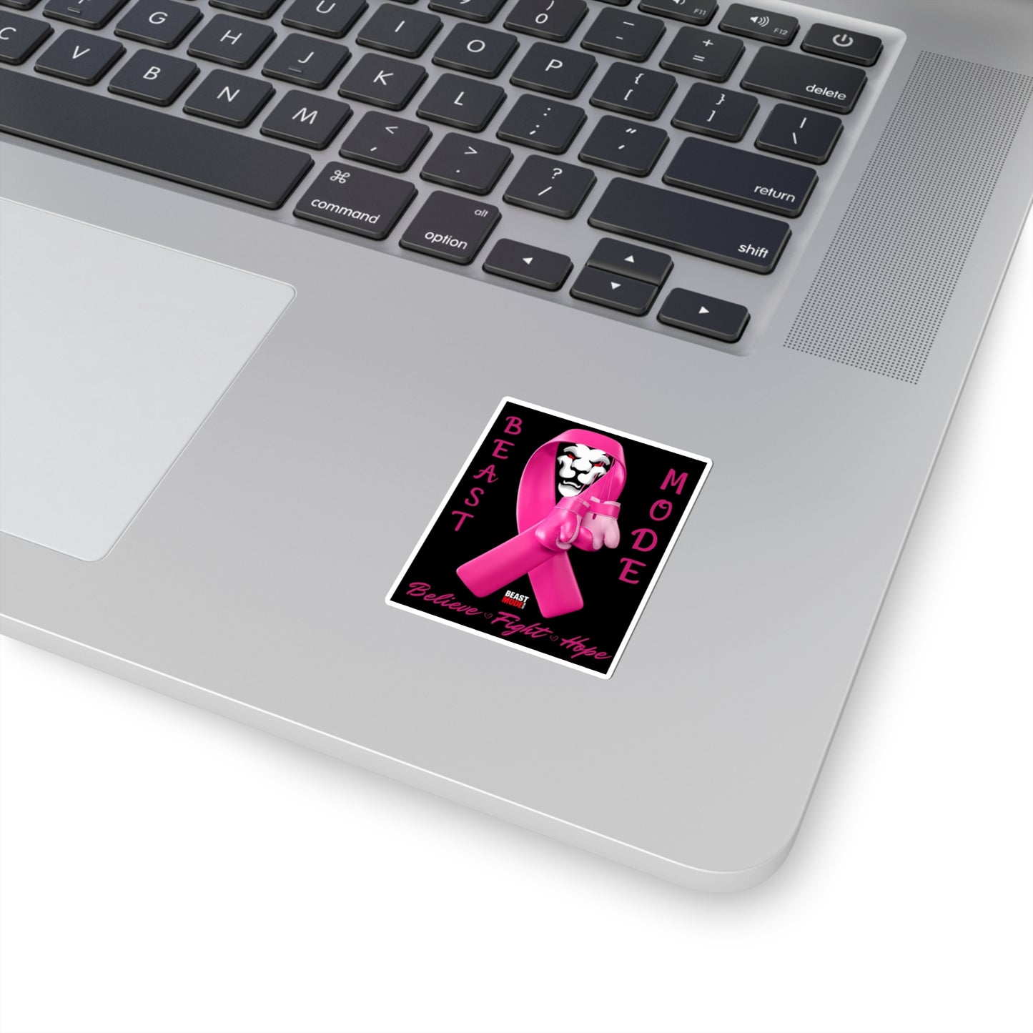 "Beast Mode - Believe, Fight, Hope" Ribbon Sticker