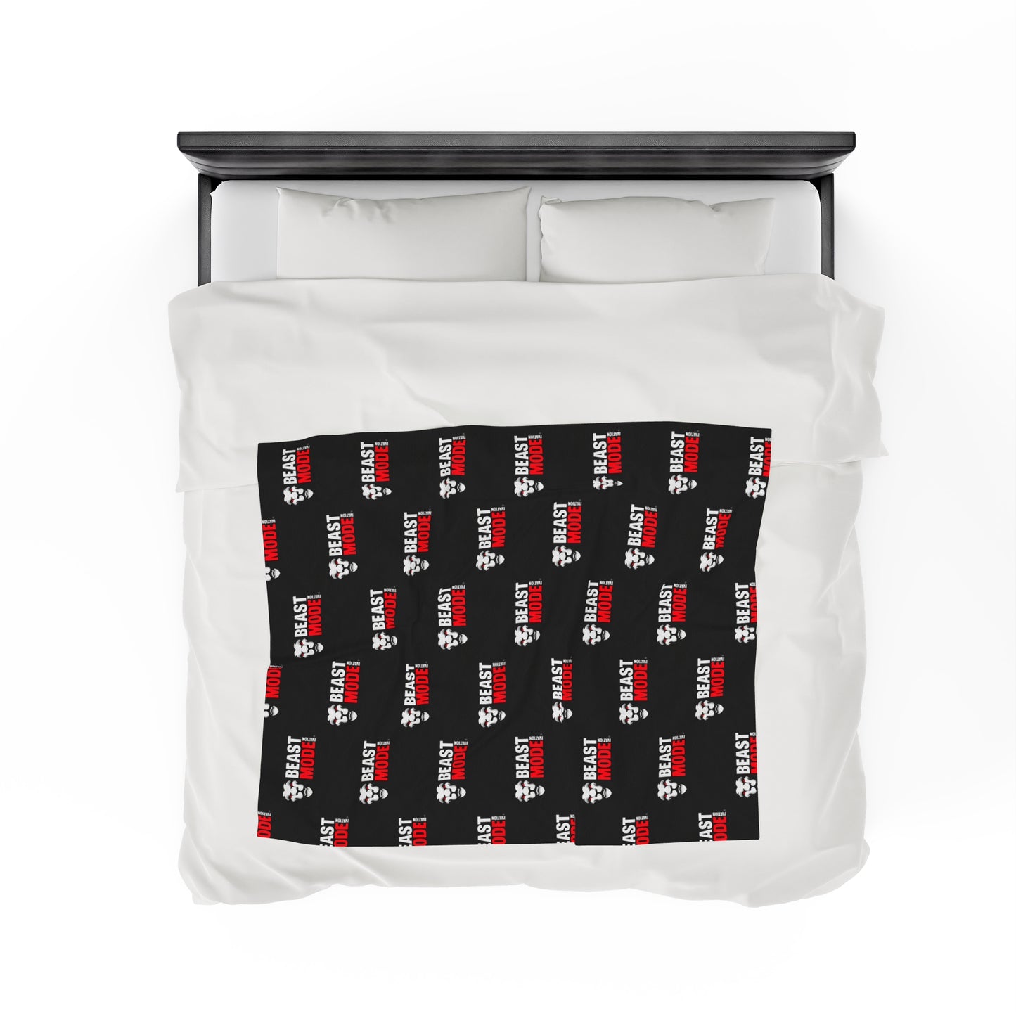 BEAST MODEivation Velveteen Plush Blanket