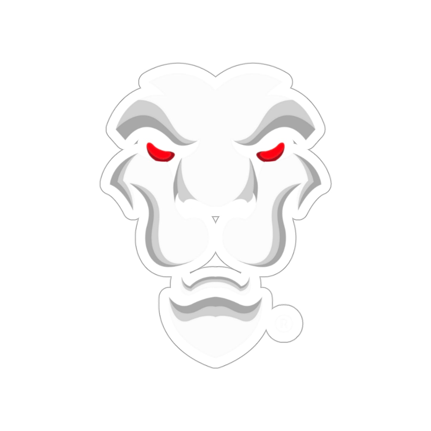 Lion Head Logo Sticker