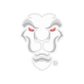 Lion Head Logo Sticker