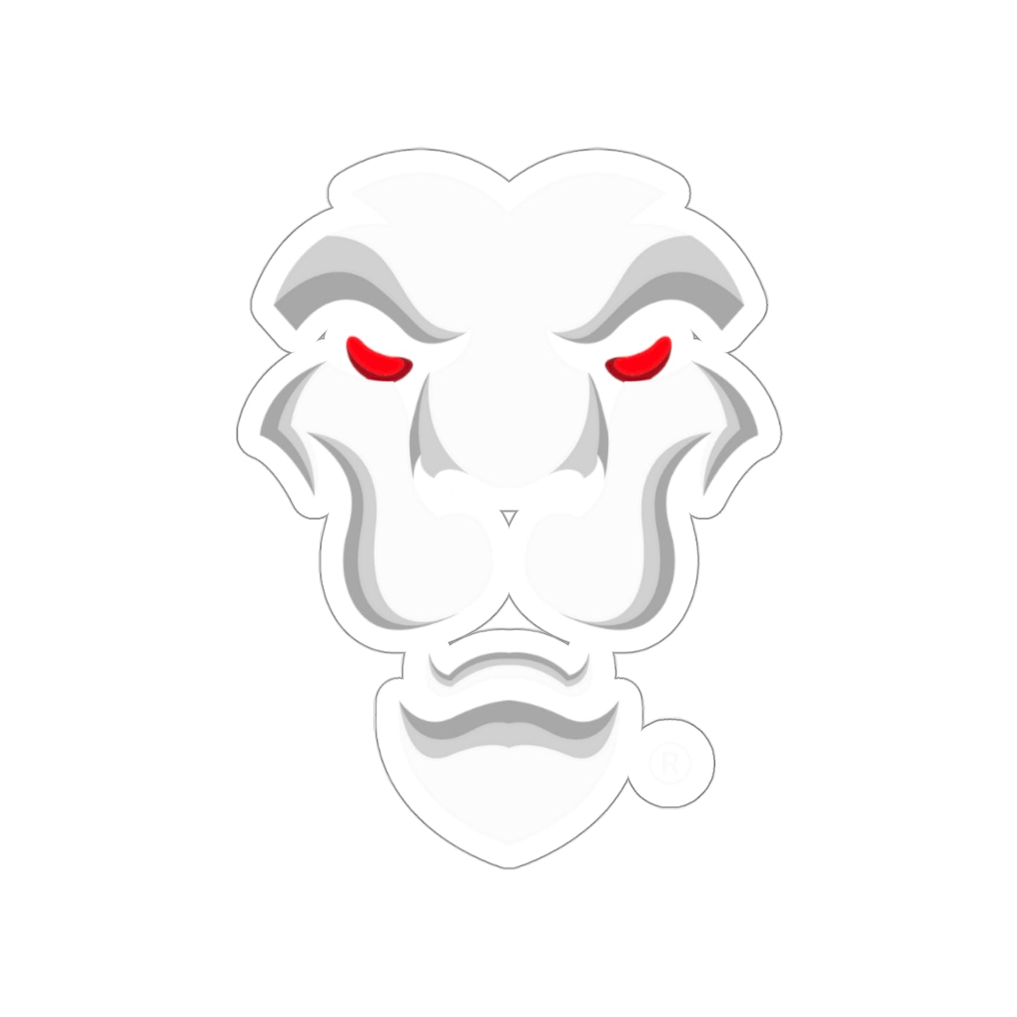 Lion Head Logo Sticker