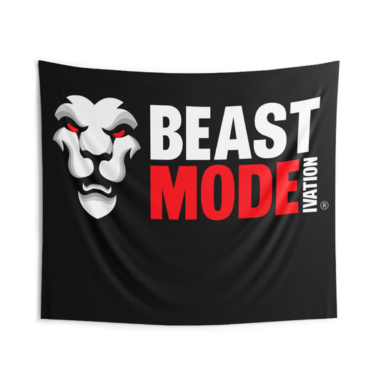 BEAST MODEivation Logo -- Indoor Wall Tapestry