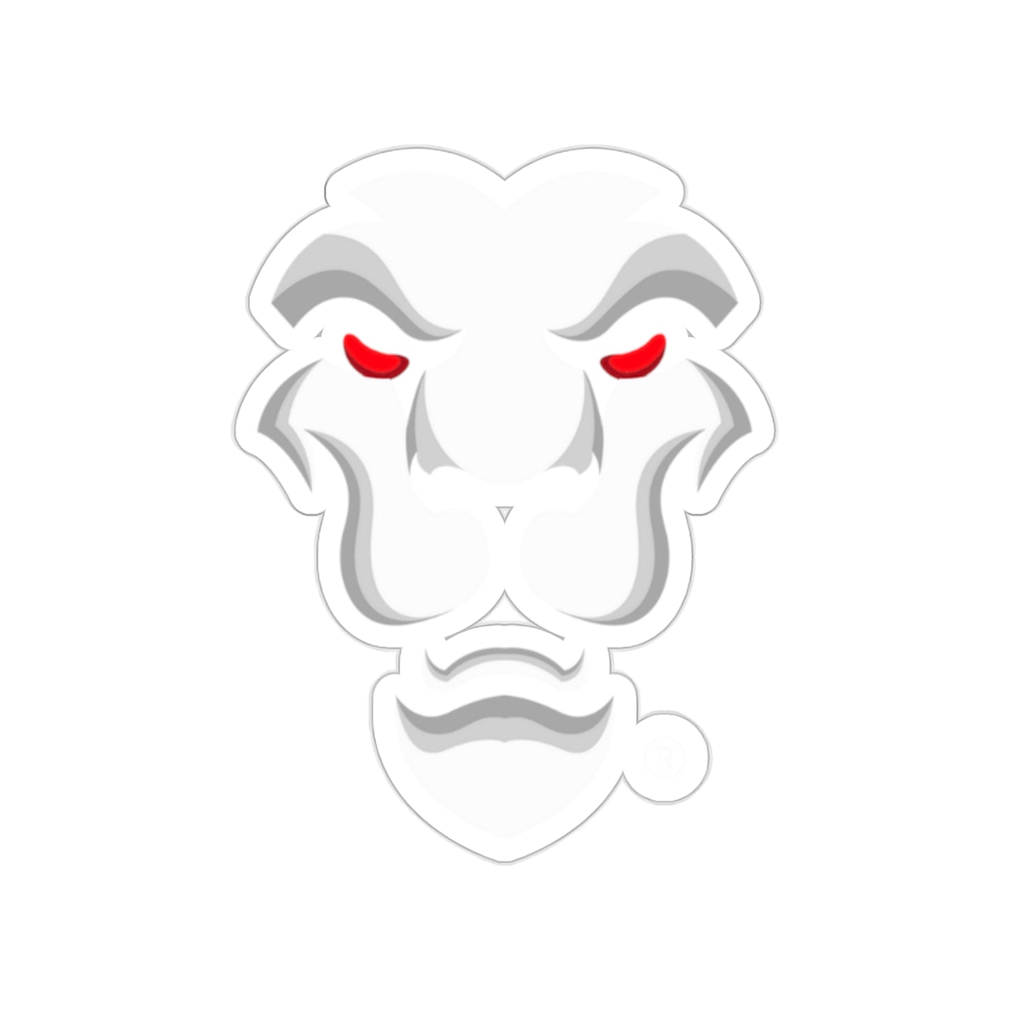 Lion Head Logo Sticker